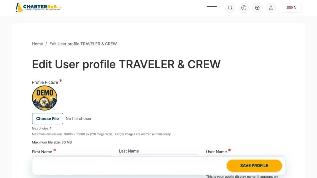 Create a Traveler request