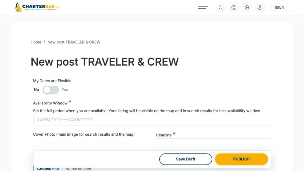 Create a Cabin Swap request