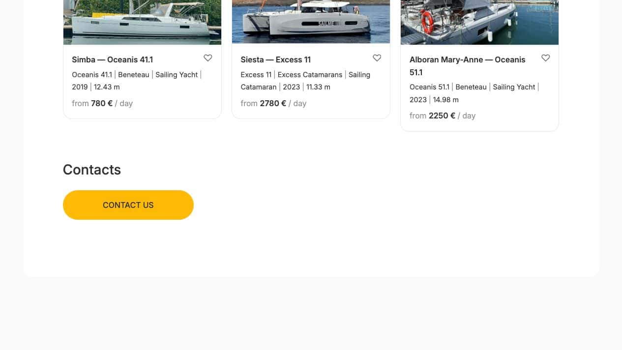 CharterBnB Smart Guide staging screenshot
