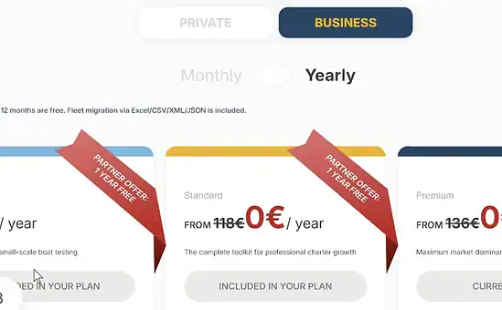 Yacht scheme